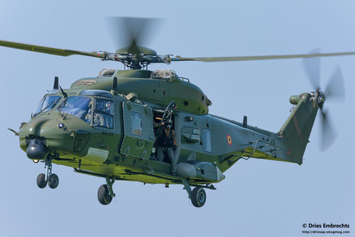 Hélicoptère NH90 MTH belge