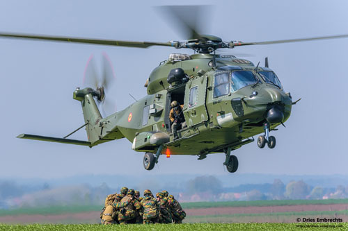 Hélicoptère NH90 MTH belge