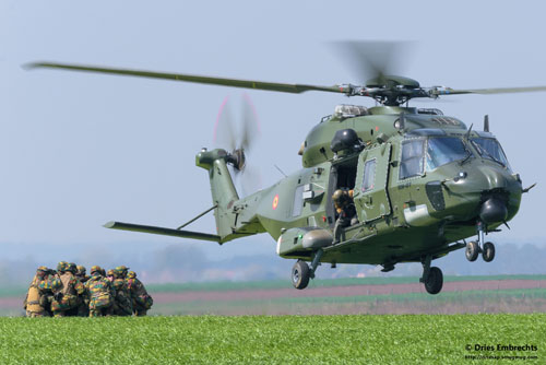 Hélicoptère NH90 MTH belge