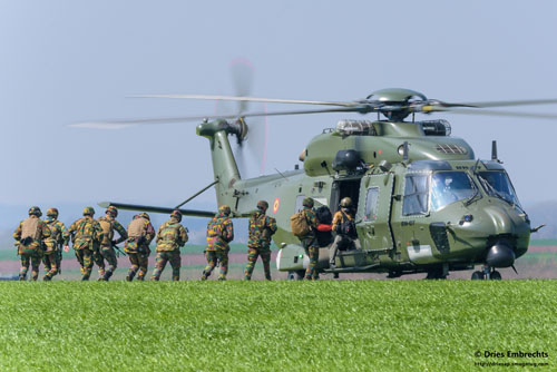 Hélicoptère NH90 MTH belge