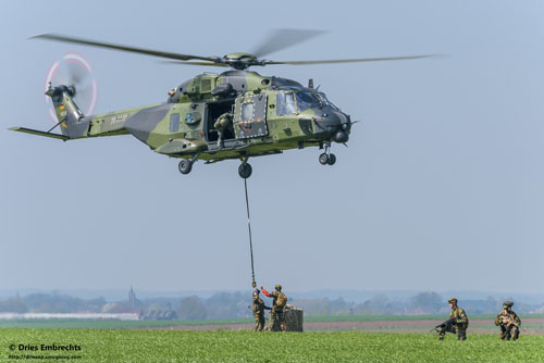 Hélicoptère NH90 TTH de l'armée allemande 