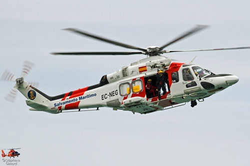 Hélicoptère AW139 EC-NEG Salvamento Maritimo Espagne