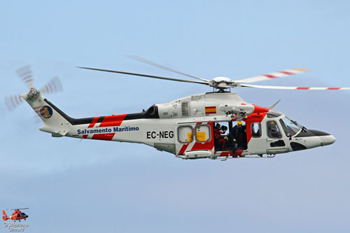 Hélicoptère AW139 EC-NEG Salvamento Maritimo Espagne