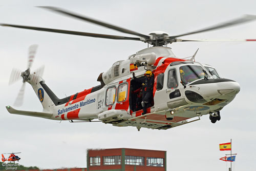 Hélicoptère AW139 EC-NEG Salvamento Maritimo Espagne