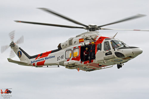 Hélicoptère AW139 EC-NEG Salvamento Maritimo Espagne