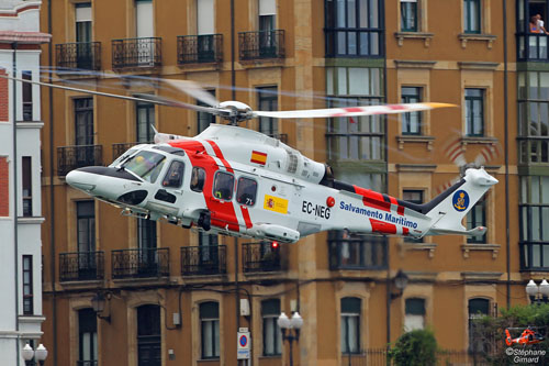 Hélicoptère AW139 EC-NEG Salvamento Maritimo Espagne