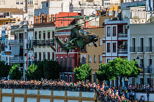 Hélicoptère EC665 Tigre HAD de l'Armée de Terre espagnole (FAMET)