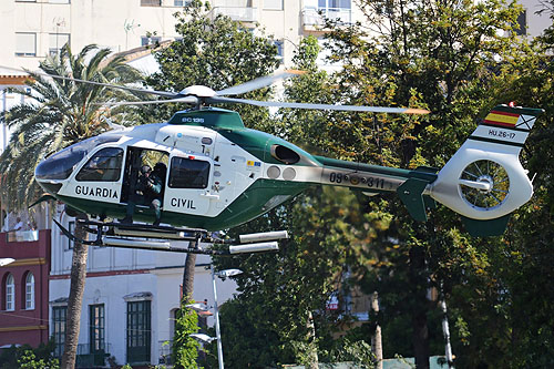 Hélicoptère EC135 Guardia Civil Espagne