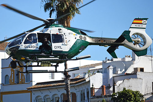 Hélicoptère EC135 Guardia Civil Espagne