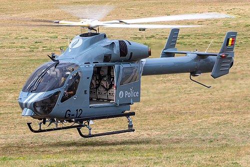 Hélicoptère MD902 G-12 de la Police belge (Federale Politie)