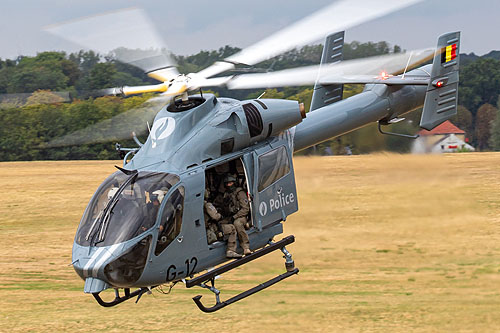 Hélicoptère MD902 G-12 de la Police belge (Federale Politie)