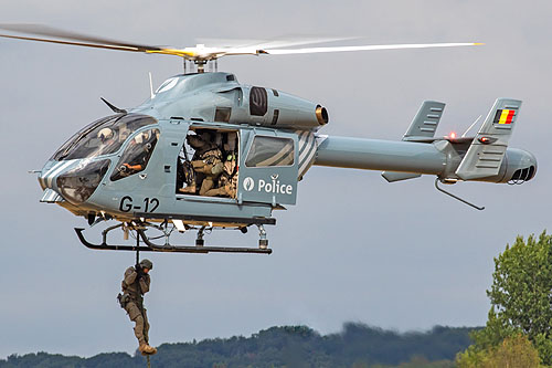 Hélicoptère MD902 G-12 de la Police belge (Federale Politie)