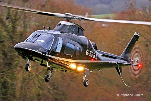 Hélicoptère Leonardo AW109E Power G-SPRI