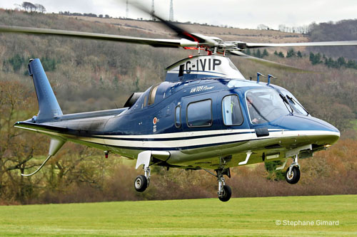 Hélicoptère Leonardo AW109E Power G-IVIP