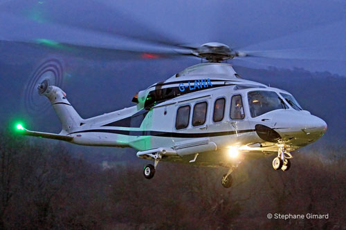 Hélicoptère Leonardo AW139 G-LAWA