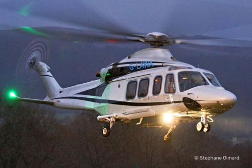 Hélicoptère Leonardo AW139 G-LAWA