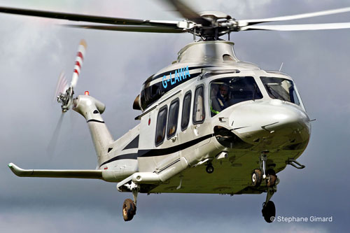 Hélicoptère Leonardo AW139 G-LAWA