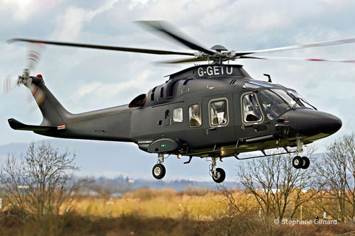 Hélicoptère Leonardo AW169 G-GETU