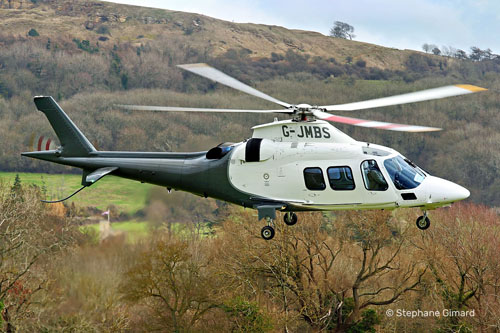 Hélicoptère Leonardo AW109S Grand G-JMBS