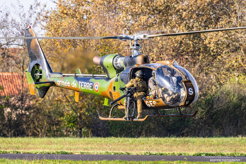 Hélicoptère SA342 Gazelle Gatling ALAT