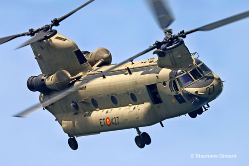 CH47F Chinook - FAMET (Fuerzas Aeromóviles del Ejército de Tierra) - BHELTRA V (Batallón de Helicópteros de Transporte V), Colmenar Viejo