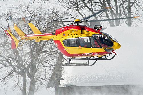 Hélicoptère EC145 Sécurité Civile