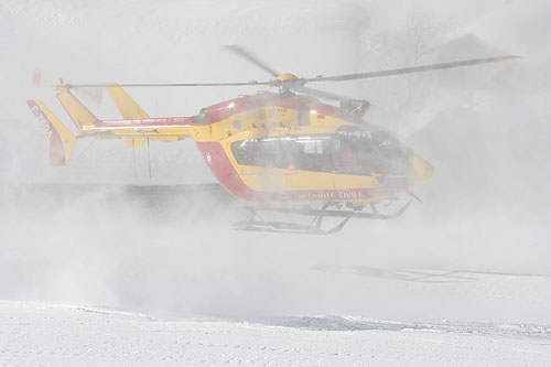 Hélicoptère EC145 Sécurité Civile