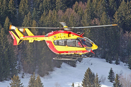 Hélicoptère EC145 Sécurité Civile