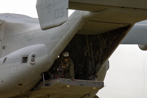 Hélicoptère à rotors basculants (convertible) V22 Osprey des Marines US