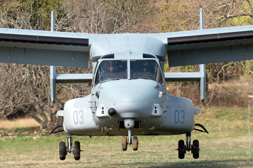 Hélicoptère à rotors basculants (convertible) V22 Osprey des Marines US