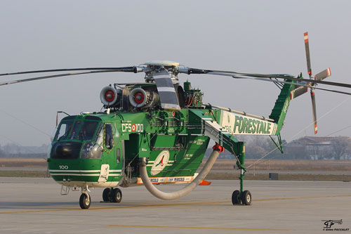 Hélicoptère S64F / CH54B Skycrane I-CFAG Geronimo 