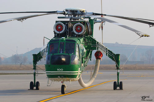 Hélicoptère S64F / CH54B Skycrane I-CFAG Geronimo 