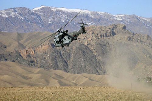 L'EC725 Caracal de l'Armee de l'Air en Afghanistan