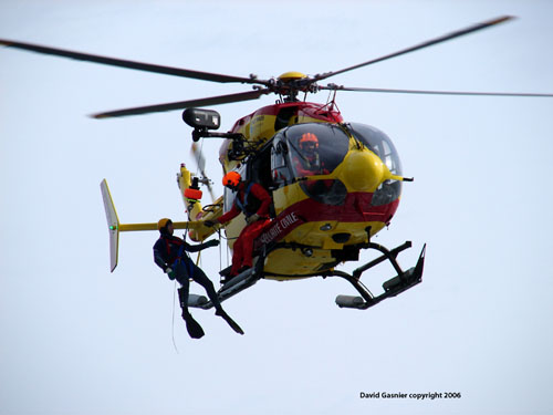 Hélicoptère EC145 Sécurité Civile