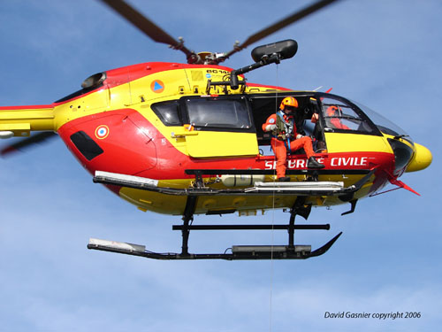 Hélicoptère EC145 Sécurité Civile