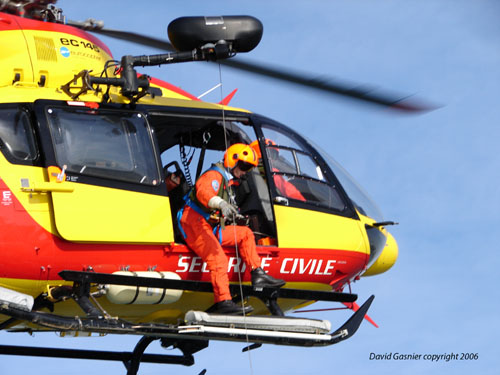 Hélicoptère EC145 Sécurité Civile