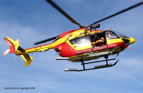 Hélicoptère EC145 Sécurité Civile