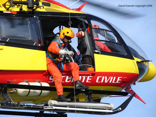 Hélicoptère EC145 Sécurité Civile