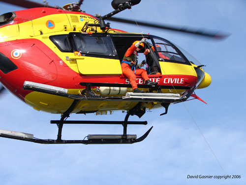 Hélicoptère EC145 Sécurité Civile