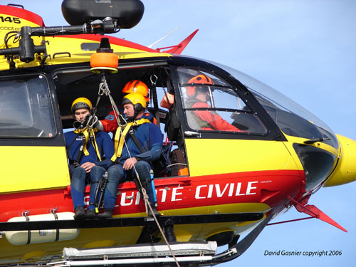 Hélicoptère EC145 Sécurité Civile