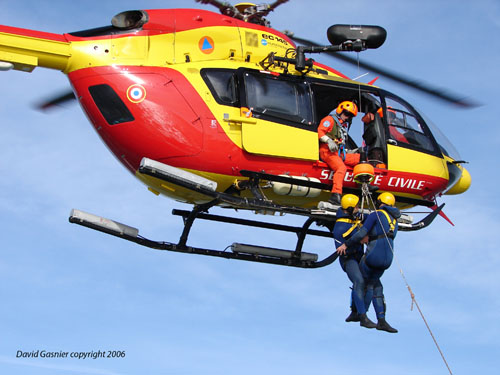 Hélicoptère EC145 Sécurité Civile