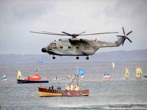 Hélicoptère SuperFrelon Marine Nationale