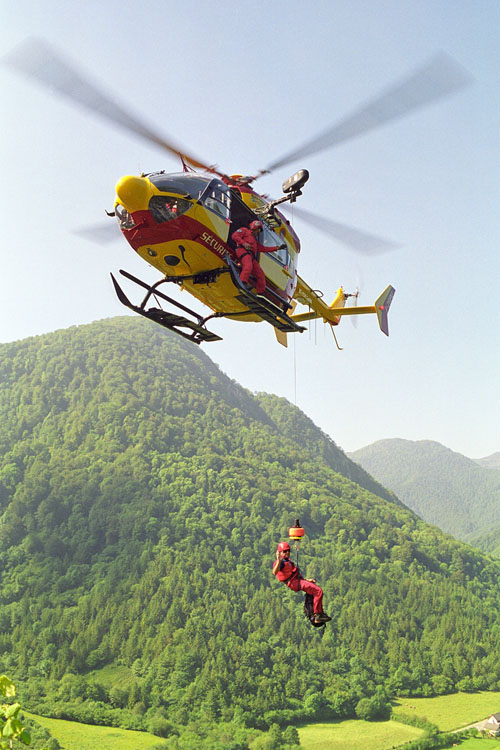 Hélicoptère EC145 Sécurité Civile