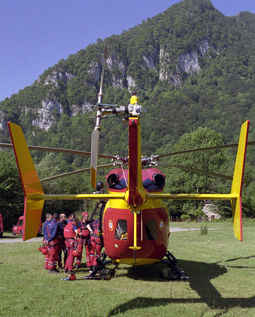 Hélicoptère EC145 Sécurité Civile