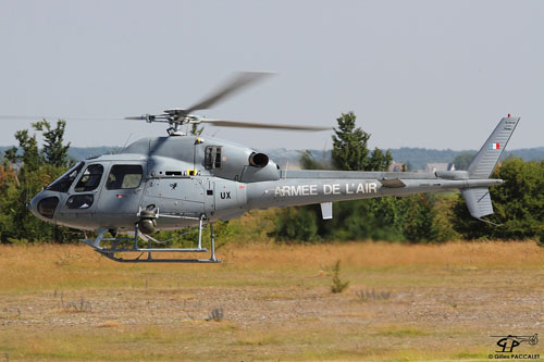 Hélicoptère AS555 Fennec UX de l'Armée de l'Air française