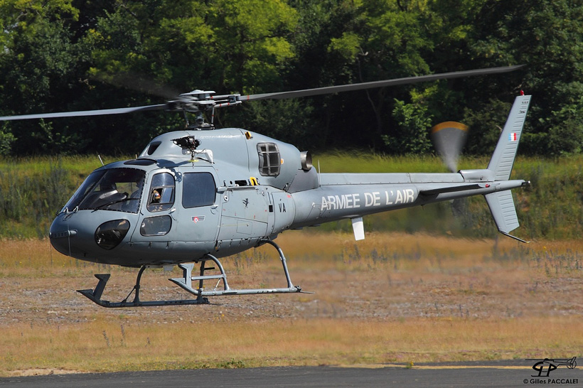 Hélicoptère AS555 Fennec VA de l'Armée de l'Air française