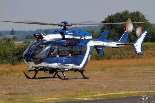 Hélicoptère EC145 JBA de la Gendarmerie française