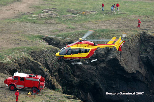 Hélicoptère EC145 Sécurité Civile