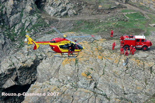 Hélicoptère EC145 Sécurité Civile