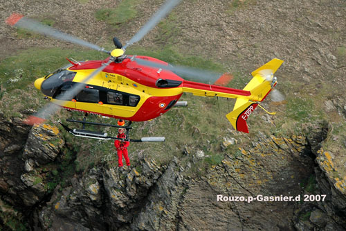 Hélicoptère EC145 Sécurité Civile